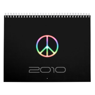 Geweldige vredessymbool kalender