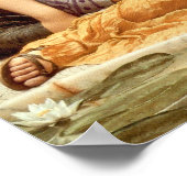 Geweldige vrouw in het Sinaasappel John William Go Poster (Hoek)