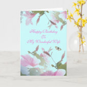 Geweldige vrouw Verjaardag Kaart (Gele Bloem)