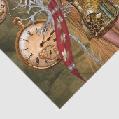 Geweldige vrouwen met steampunk tissuepapier (Detail)