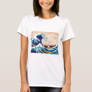Geweldige Wave Off Kanagawa Japans Woodblock Print T-shirt