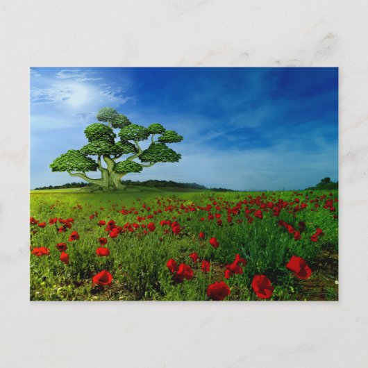 Geweldige wereld briefkaart (Voorkant)