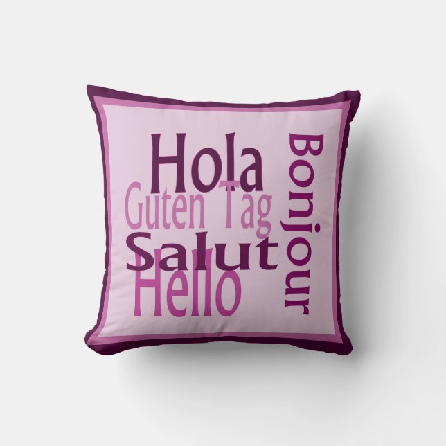 Geweldige werpkussen kussen (Voorkant)