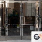 Geweldige wielschilderen raamsticker (Kantoordeur)