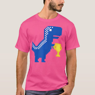 Geweldige winnaar dinosaurus trofee T-Rex Dino T-shirt