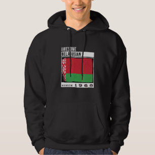 Geweldige Wit-Russisch sinds 1968 Wit-Russisch 54e Hoodie