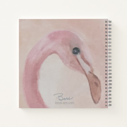 Geweldige, witte, fijne tekenverf notitieboek (Achterkant)