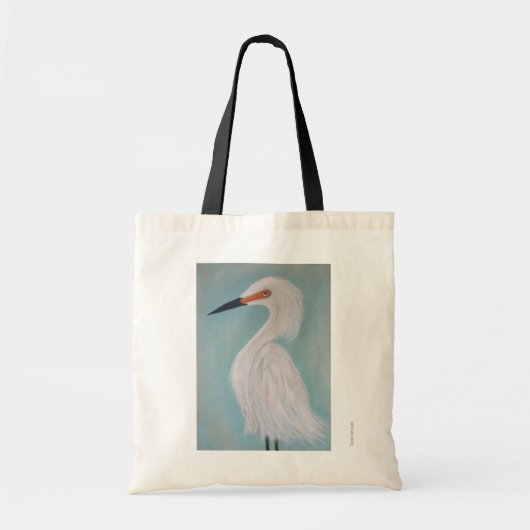 Geweldige, witte, fijne tekenverf tote bag (Voorkant)