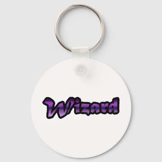 geweldige wizard sleutelhanger (Voorkant)