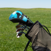 Geweldige wolf golfheadcover (Insitu)