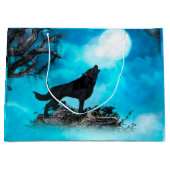 Geweldige wolf groot cadeauzakje (Voorkant)