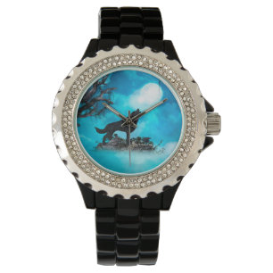 Geweldige wolf horloge