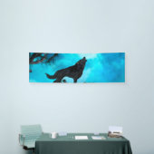 Geweldige wolf spandoek (Beurs)