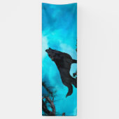 Geweldige wolf spandoek (Verticaal)