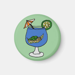 Geweldige Zee schildpad in Margarita Magnet Magneet