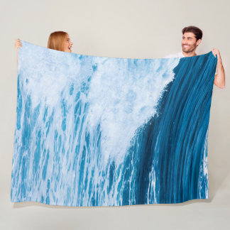 Geweldige Zee Waves Beste cadeau voor liefhebbers Fleece Deken