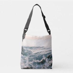 Geweldige Zee Waves   Beste cadeau voor natuur lie Crossbody Tas