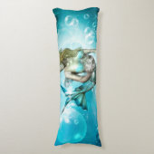 Geweldige zeemeermin lichaamskussen (Voorkant Verticaal)