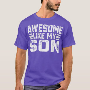 Geweldige zoals mijn Mannen met jonge kinderen Vro T-shirt