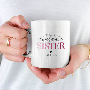 Geweldige Zus Roze Zusters Koffiemok
