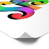 Geweldige zuster T-shirts en cadeautjes Poster (Hoek)