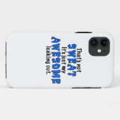 Geweldige zweet Case-Mate iPhone case (Achterkant (horizontaal))