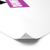 Geweldverhoop thuis poster (Hoek)