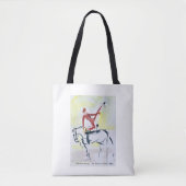 gewelfde Canvas tas (Voorkant)