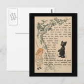 Gewenkt aan werk briefkaart (Voorkant / Achterkant)