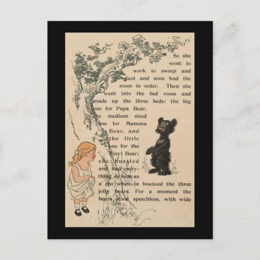 Gewenkt aan werk briefkaart (Voorkant)