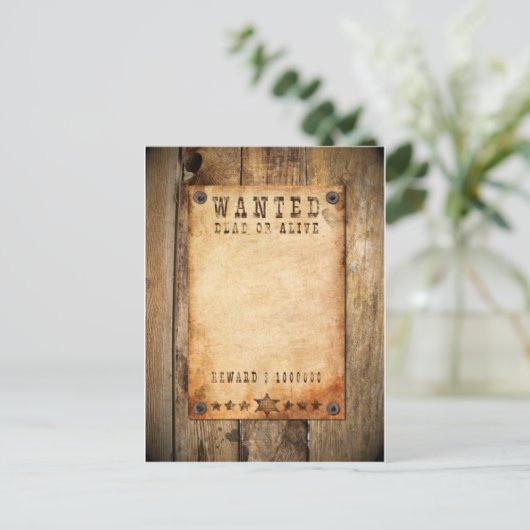 Gewenst - 01 briefkaart (Staand voorkant)