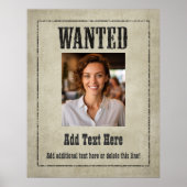 GEWENST POSTER: pas dit aan! Poster (Voorkant)