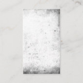 gewenst poster visitekaartje (Achterkant)