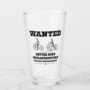 Gewenste Betere Bike-infrastructuur Glas