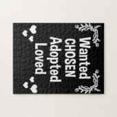 Gewenste gekozen Goedgekeurde Loved Adoption Legpuzzel (Horizontaal)