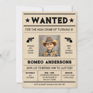 Gewenste verjaardagsuitnodiging kaart