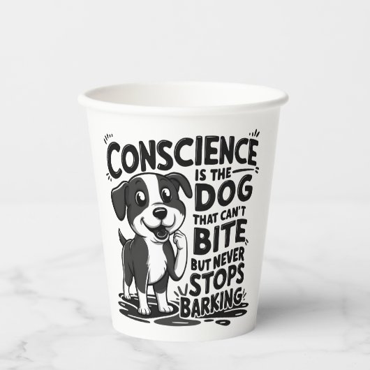 geweten papieren bekers (Voorkant)