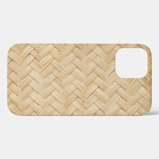 Geweven Bamboe Abstracte Textuur Achtergrond. Case-Mate iPhone Case (Achterkant (horizontaal))