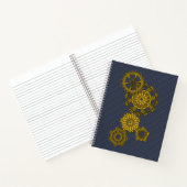 Geweven Clockwork spiraal Notitieboek (Binnen)