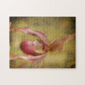 Geweven Dame Slipper Orchid Legpuzzel (Horizontaal)