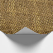Geweven grasvlees cadeaupapier (Hoek)