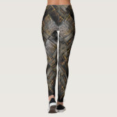 Geweven hout en metaal leggings (Achterkant)