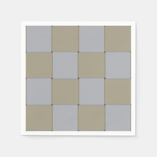 Geweven Low-key Goud en Zilver Grafisch Patroon Servet (Voorkant)