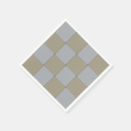 Geweven Low-key Goud en Zilver Grafisch Patroon Servet (Hoek)