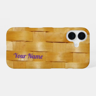 Geweven mand - iPhone 16 hoesje