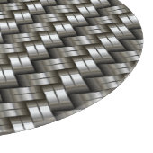 Geweven metalen patroon snijplank (Hoek)