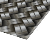 Geweven metalen patroon snijplank (Hoek)