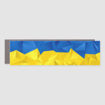 Geweven Oekraïense vlag