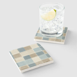 Geweven Plaid Rustic Stenen Onderzetter