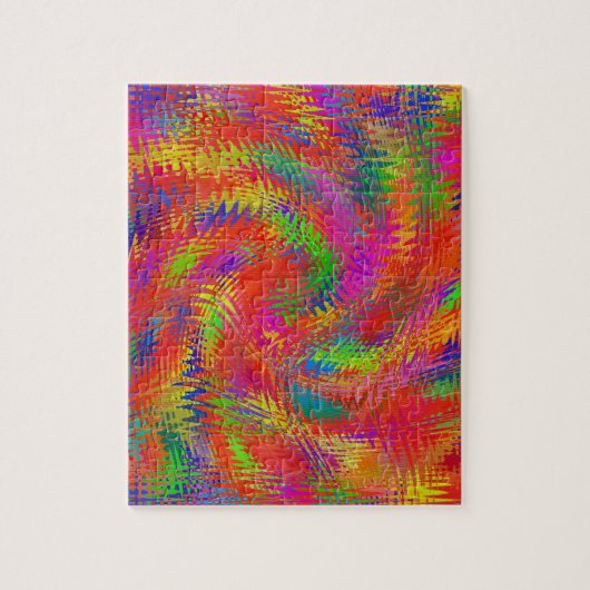 Geweven Regenboog Legpuzzel (Verticaal)